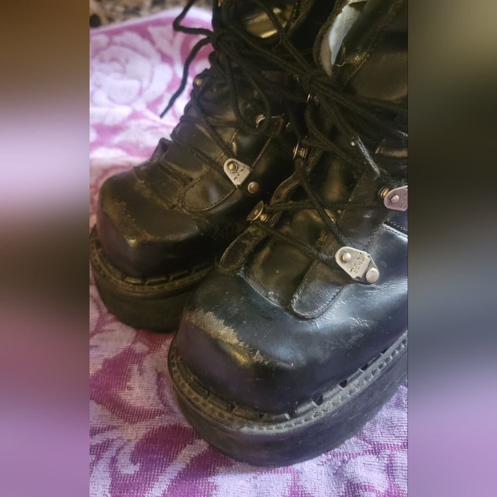 muro vintage 90's platform boots - Picture 4 of 5